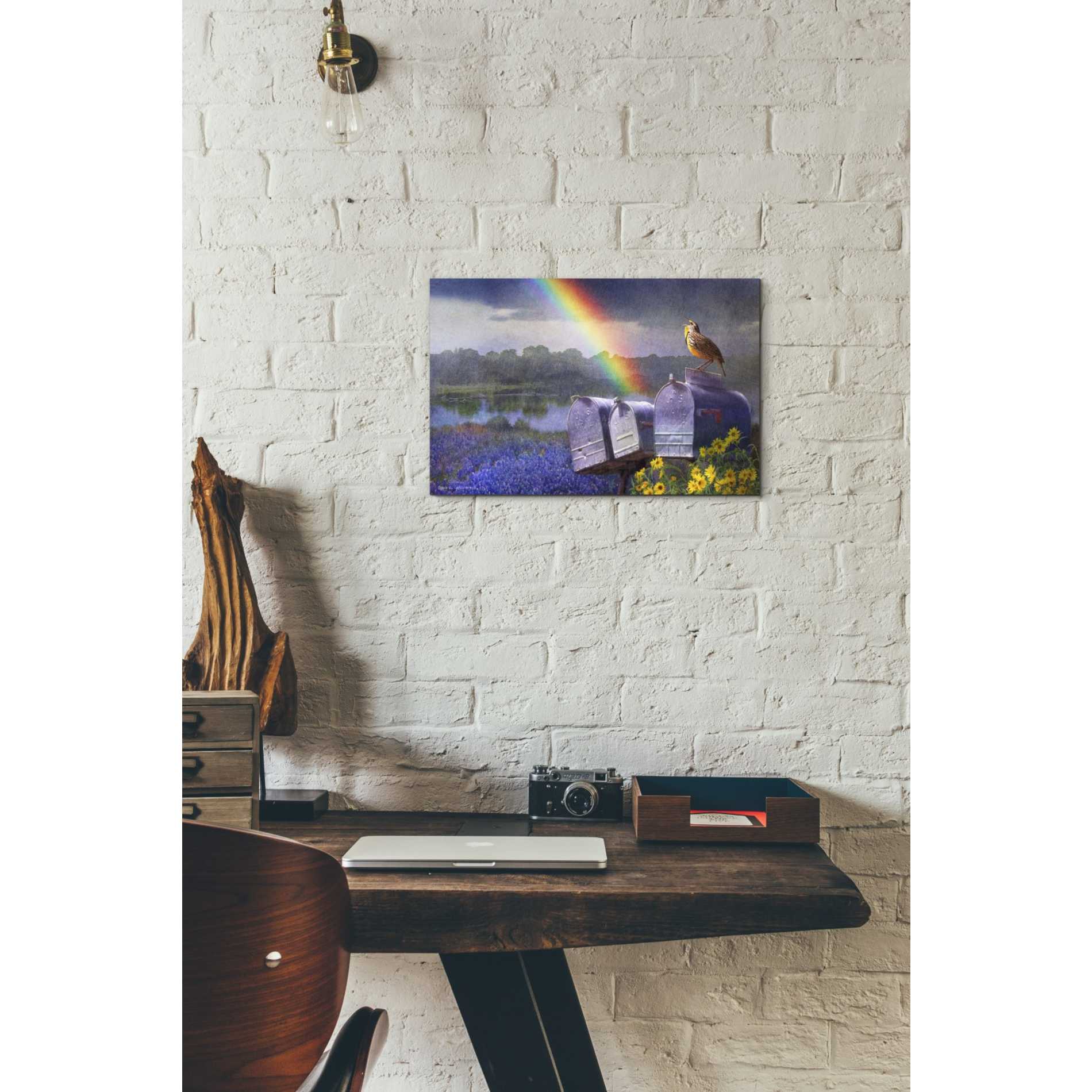 'Mailboxes' by Chris Vest, Giclee Canvas Wall Art