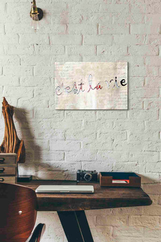 Image of 'C'est La Vie' by Karen Smith, Canvas Wall Art,18x12