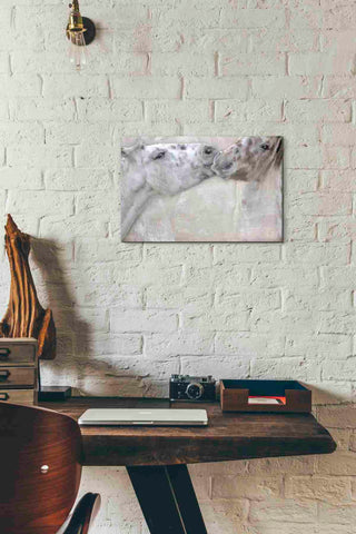Image of 'Horsin'' by Karen Smith, Canvas Wall Art,18x12