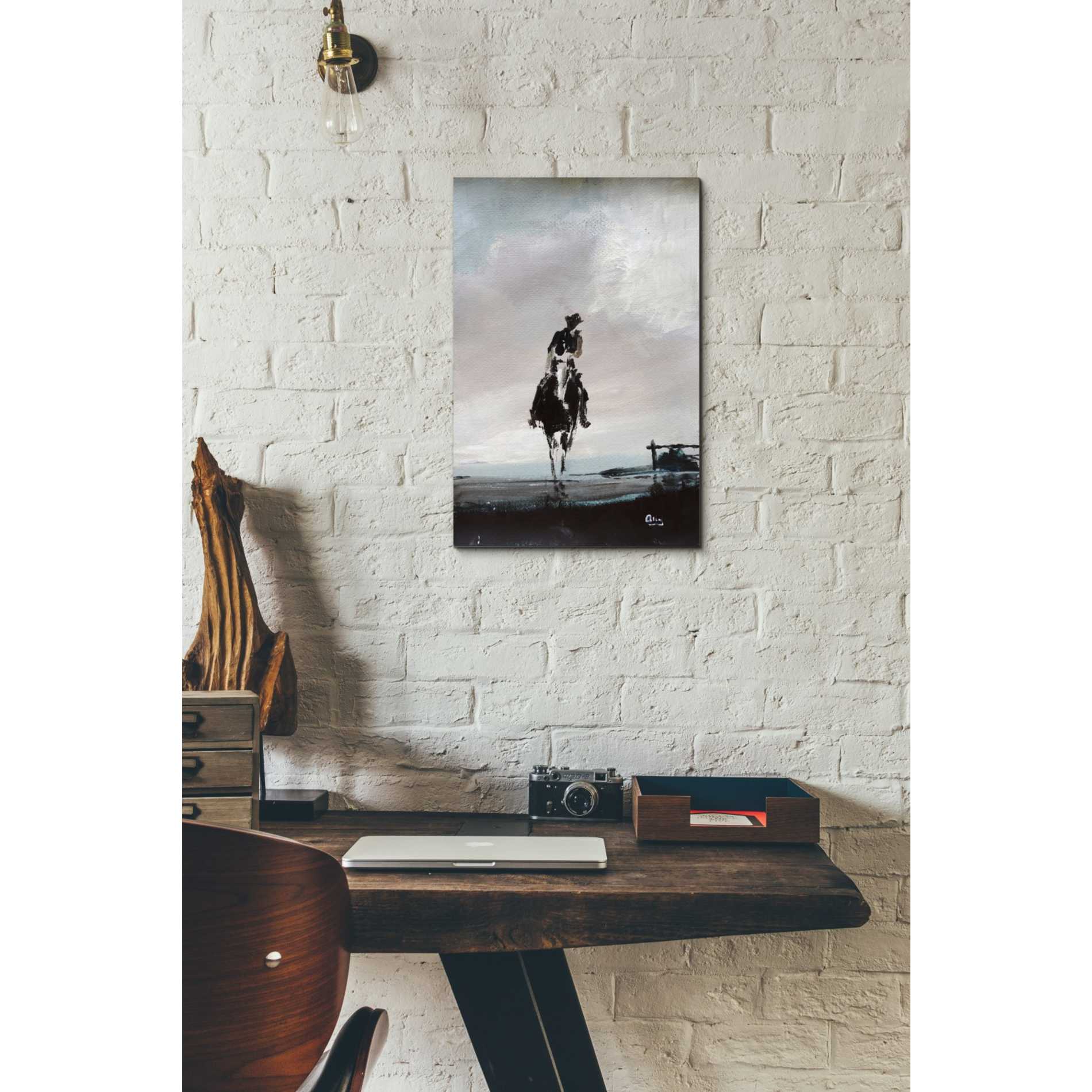 'Hazy' by Oscar Alvarez Pardo, Canvas Wall Art,12 x 18