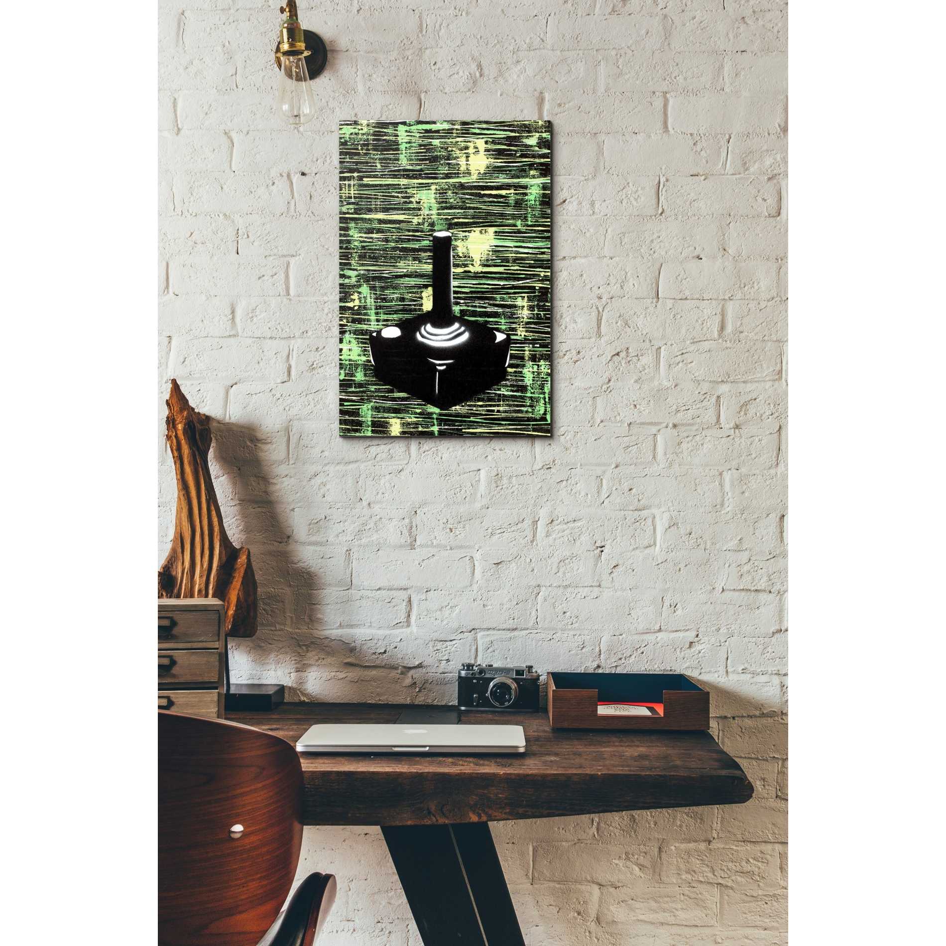 'Joystick' by Craig Snodgrass, Canvas Wall Art,12 x 18
