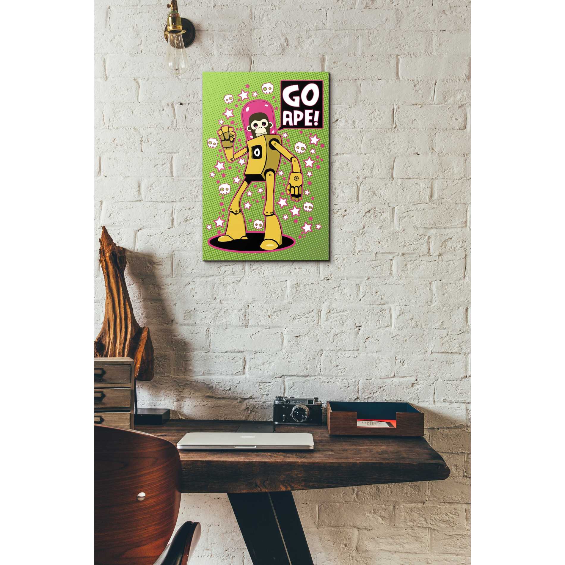 'Go Ape' by Craig Snodgrass, Canvas Wall Art,12 x 18