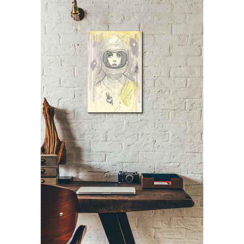 Image of 'Space Queen Gold' by Craig Snodgrass, Canvas Wall Art,12 x 18