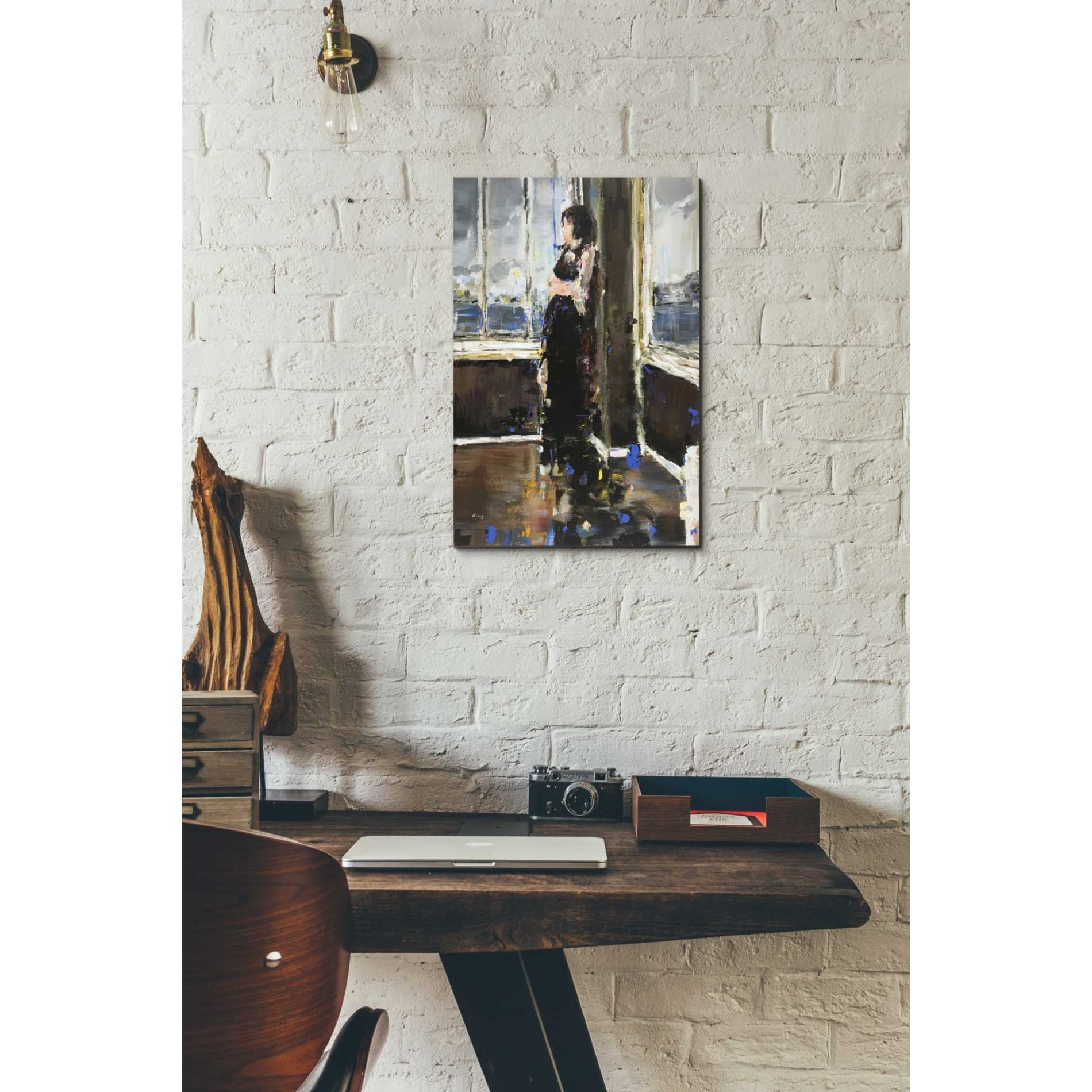 'At The Corner' by Oscar Alvarez Pardo, Canvas Wall Art,12 x 18