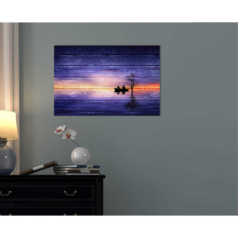 Image of 'Wood Series: Cruise' Canvas Wall Art,12 x 18
