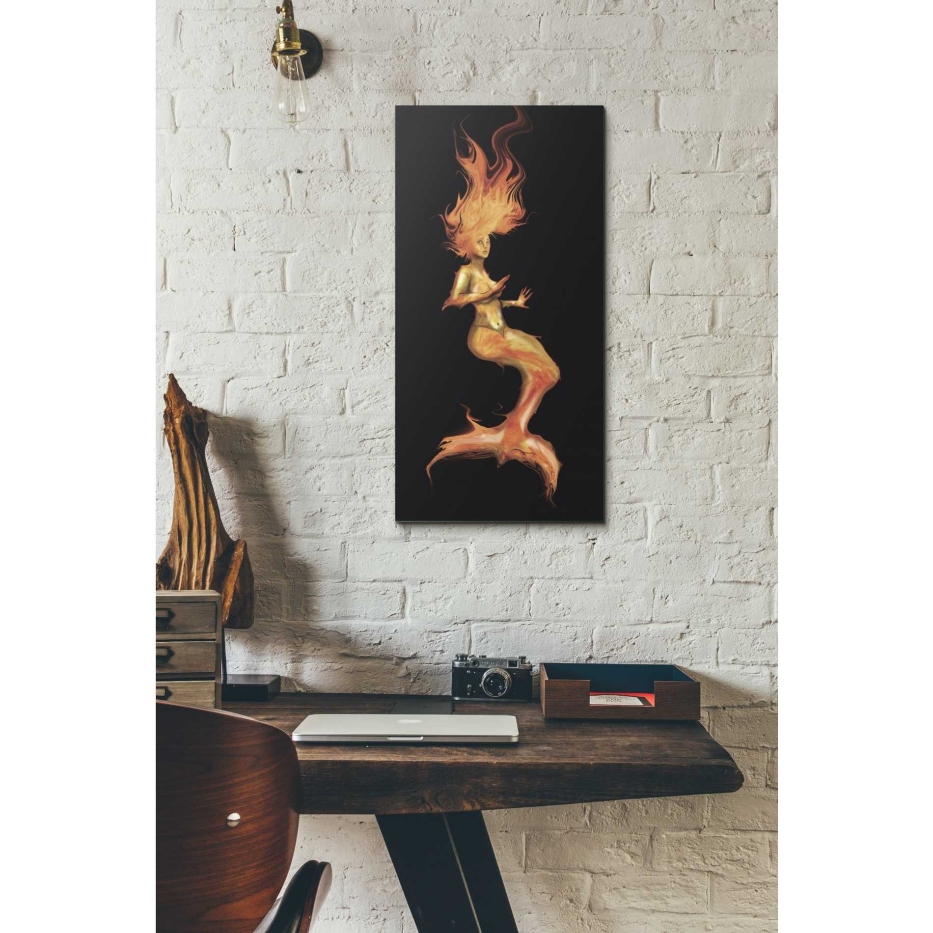 'Siren' by Michael StewArt, Canvas Wall Art,12 x 24