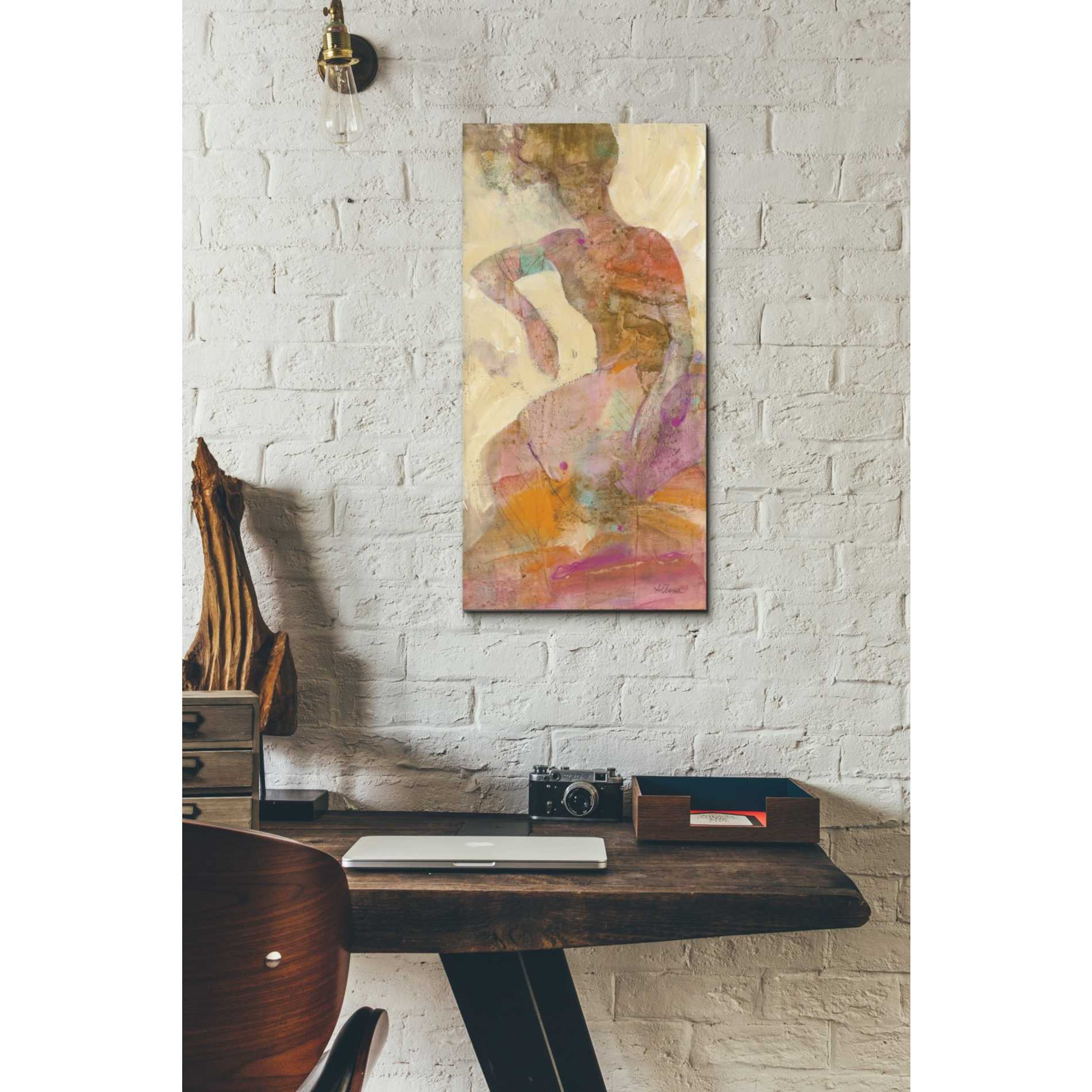 'Reflection II' by Albena Hristova, Canvas Wall Art,12 x 24