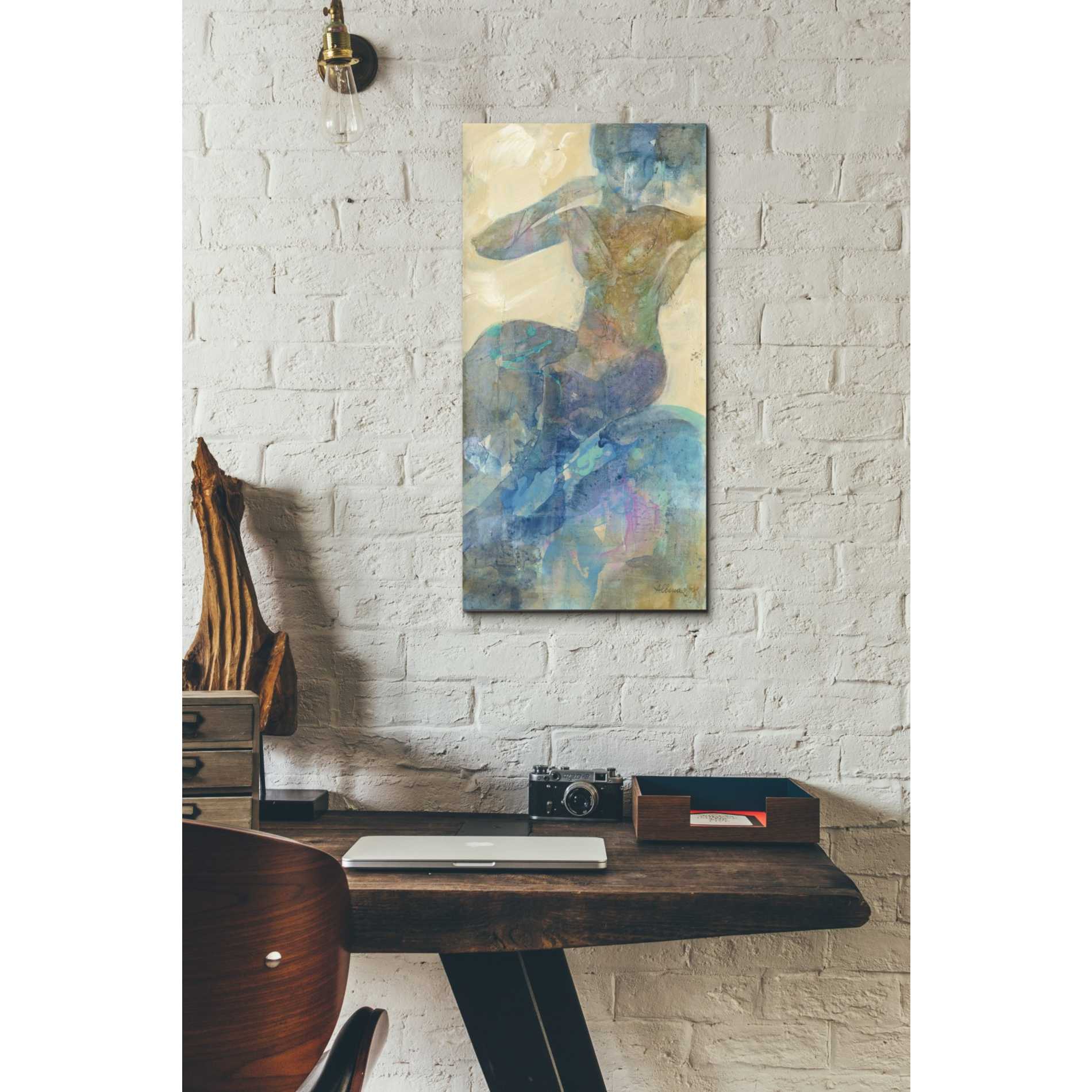 'Reflection I' by Albena Hristova, Canvas Wall Art,12 x 24