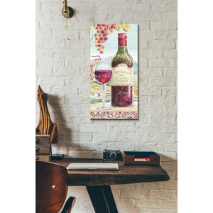 'Wine Country V' by Daphne Brissonet, Canvas Wall Art,12 x 24