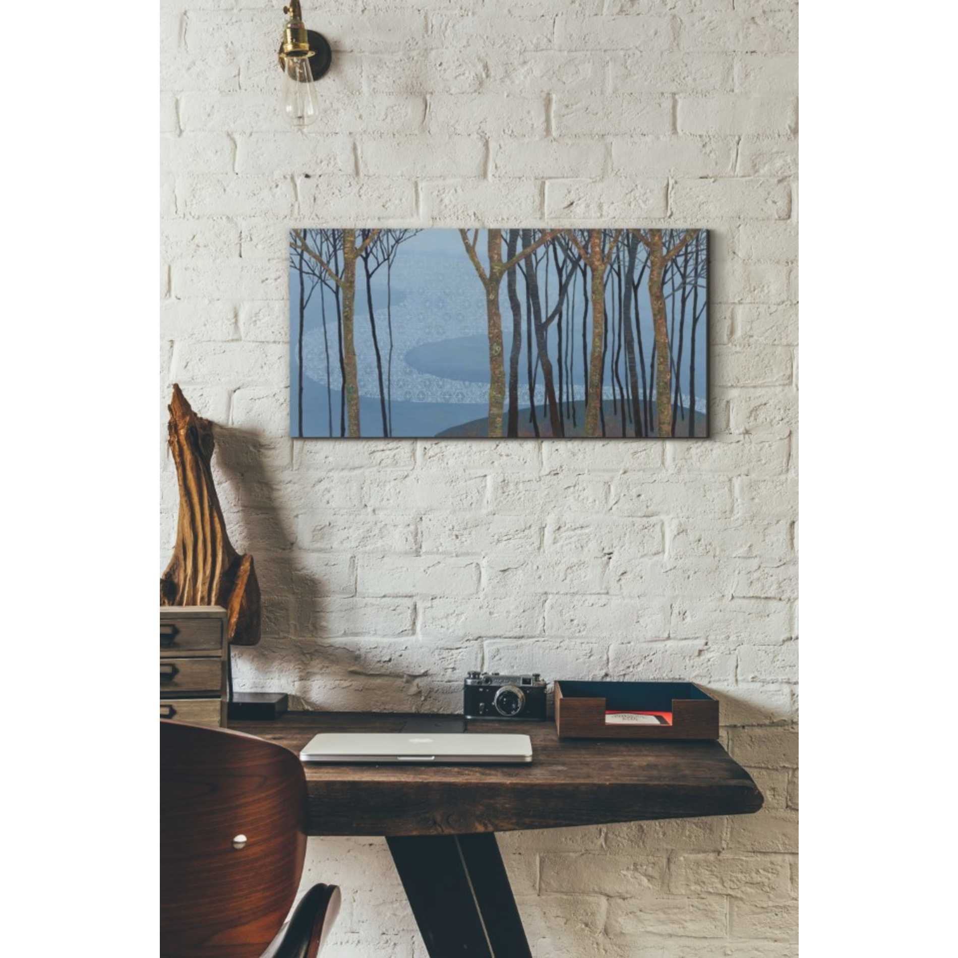 'Katonah II' by Kathrine Lovell, Canvas Wall Art,24 x 12