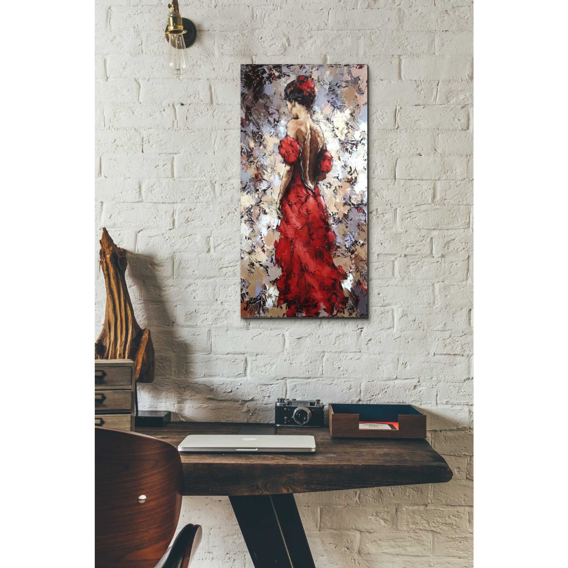 'Baile' by Alexander Gunin, Canvas Wall Art,12 x 24