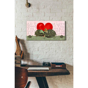 'Love is in the Air Collection H' by Fab Funky Giclee Canvas Wall Art