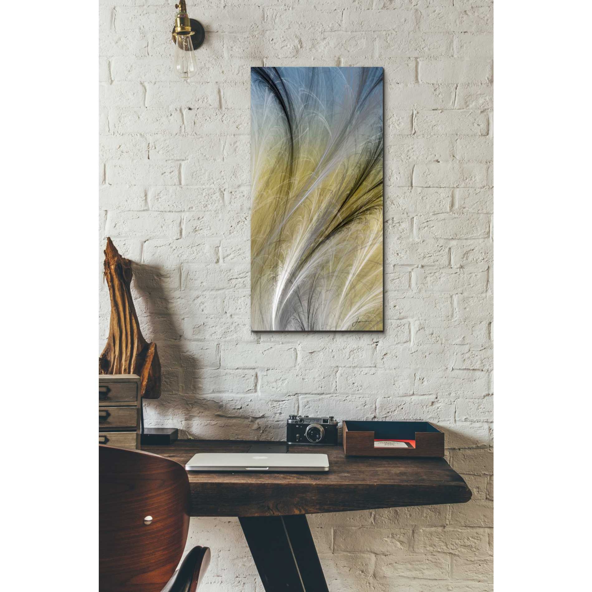'Fountain Grass IV' by James Burghardt Giclee Canvas Wall Art
