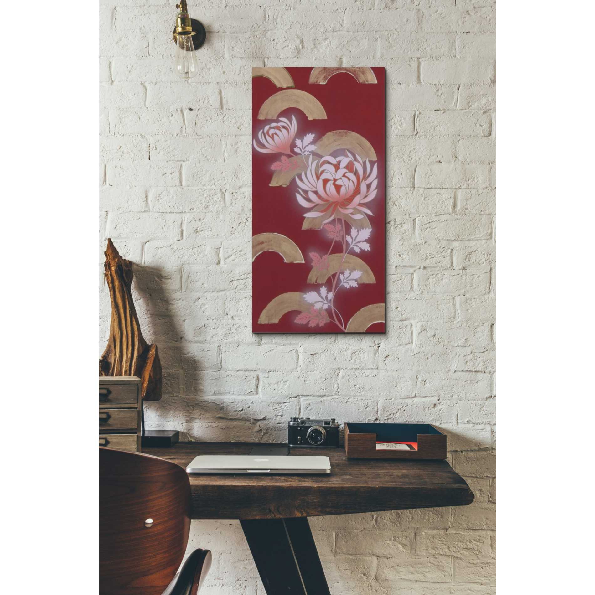 'Chrysanthemum II' by Zigen Tanabe, Giclee Canvas Wall Art