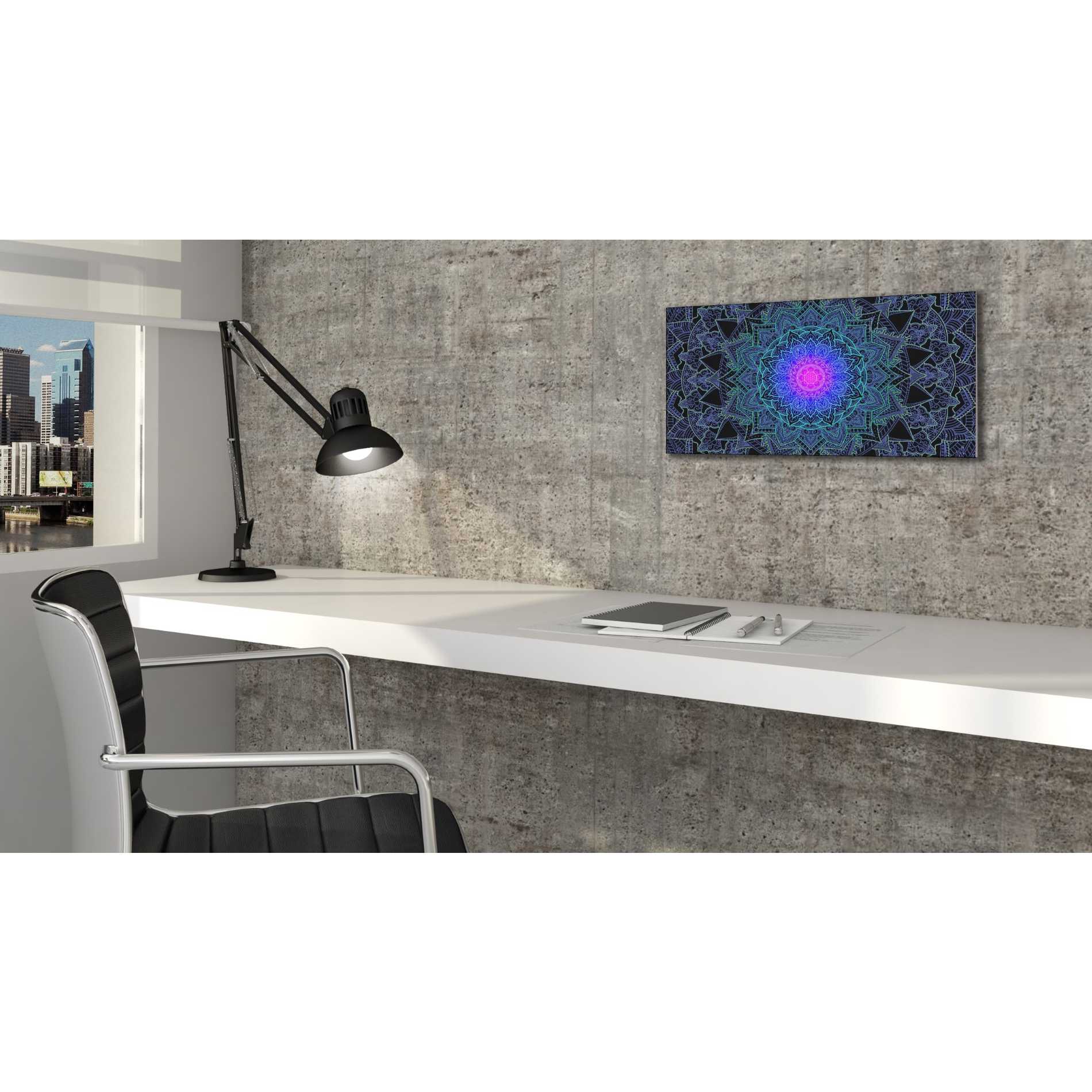 'Mandala Love' by Cameron Gray, Canvas Wall Art,24 x 12