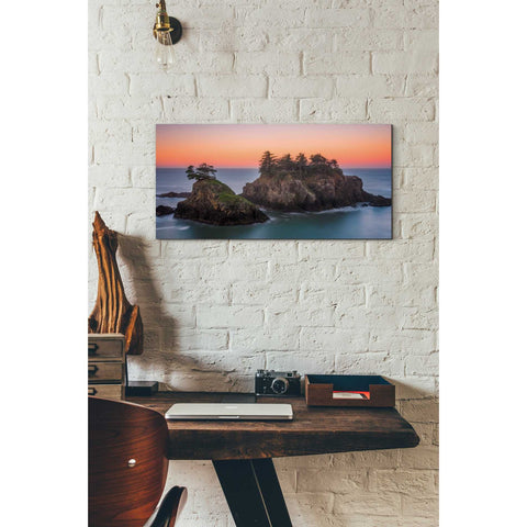 Image of 'Islands In The Sea' by Darren White, Canvas Wall Art,12 x 24