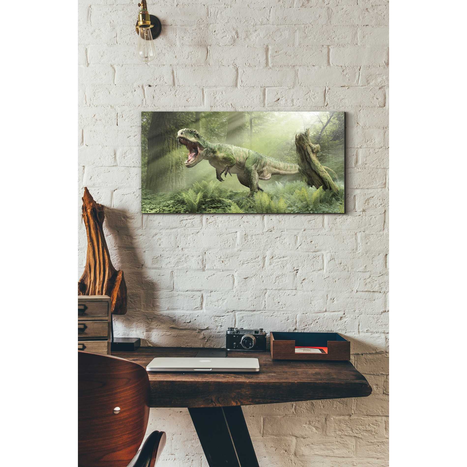 'Giganotosaurus' Canvas Wall Art,12 x 24