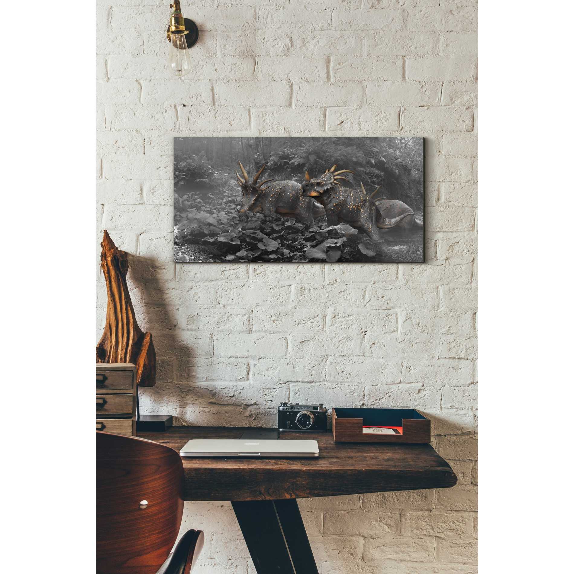 "Styracosaurus" Giclee Canvas Wall Art