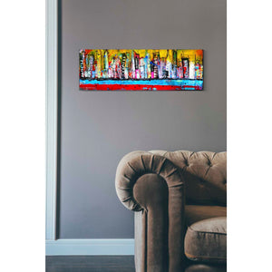 'Skyline' by Erin Ashley Canvas Wall Art,12 x 36