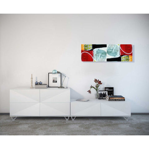 Image of 'Intersection 372' by Linda Woods, Canvas Wall Art,12 x 36