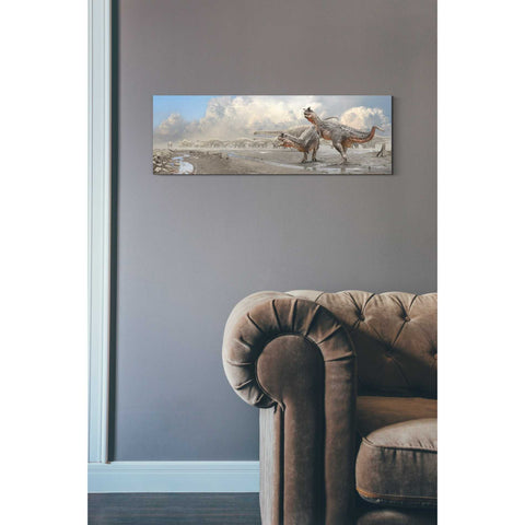 Image of 'Brothers in Blood' Canvas Wall Art,12 x 36