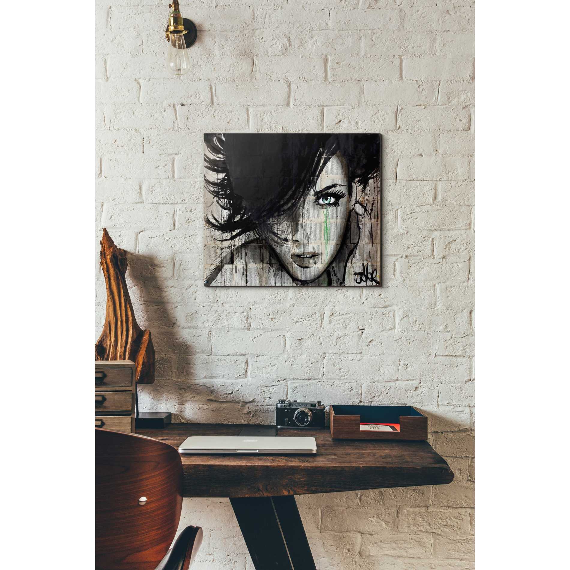 'Things Happen' by Loui Jover, Canvas Wall Art,16 x 18