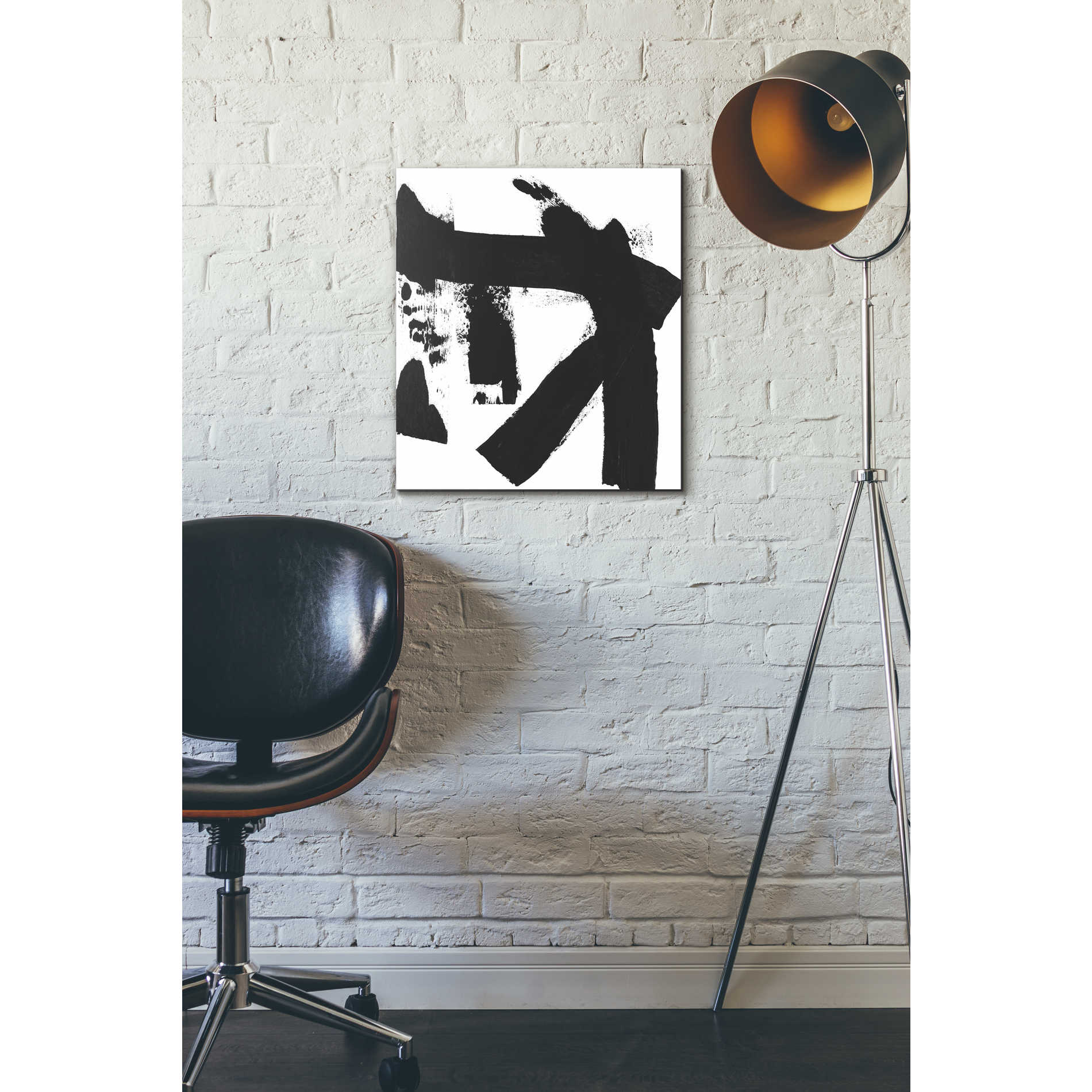 'Brushstrokes IV' by Linda Woods, Canvas Wall Art,16 x 18