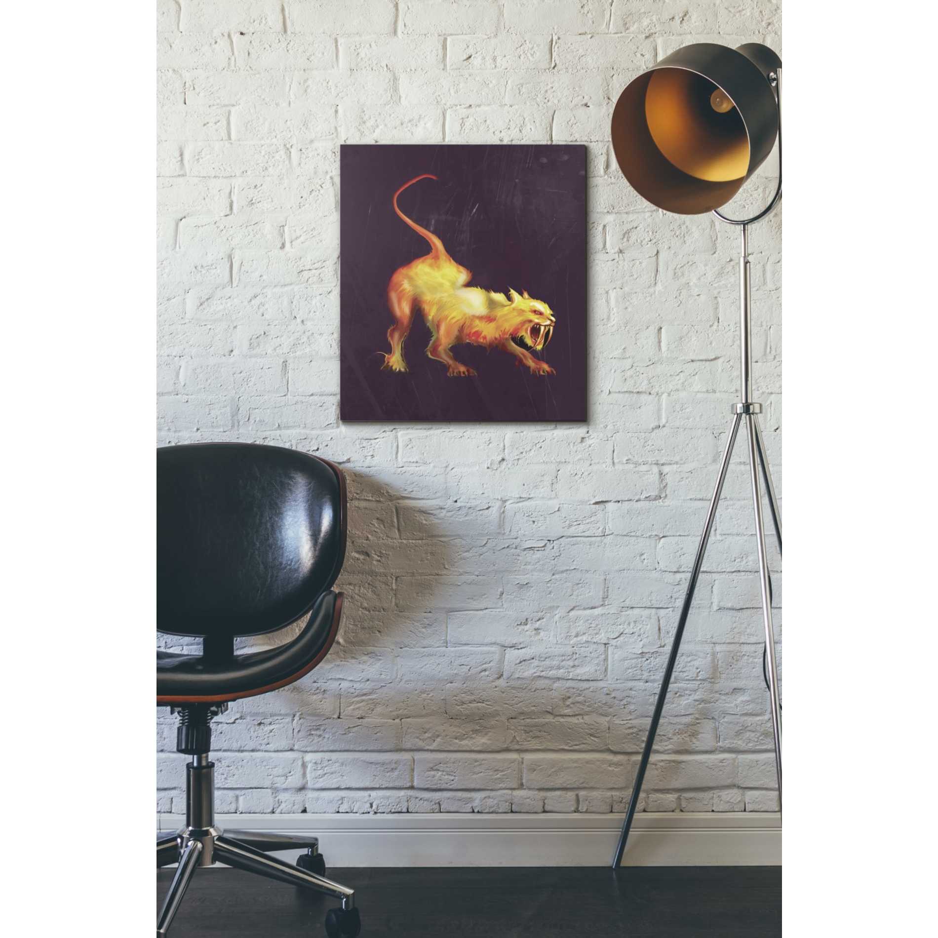 'Saber Tooth' by Michael StewArt, Canvas Wall Art,16 x 18