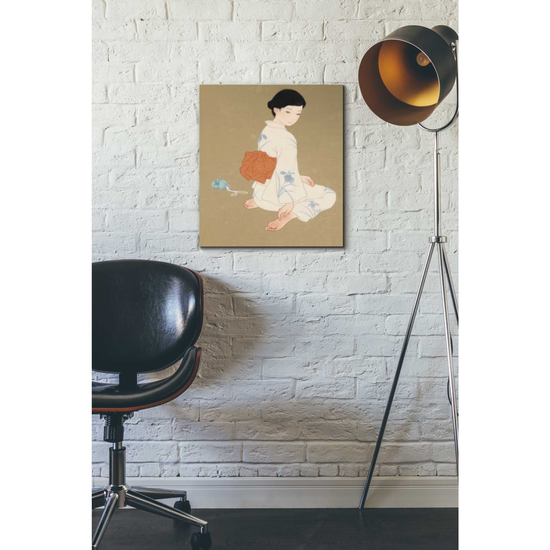 'After The Summer Festival' by Sai Tamiya, Canvas Wall Art,16 x 18