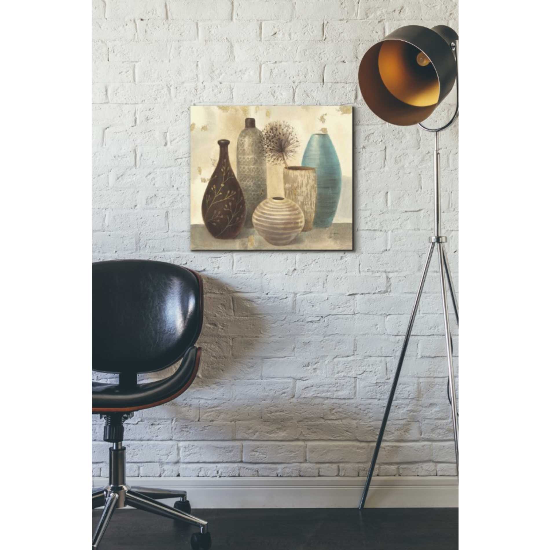 'Vessel Still Life II' by Albena Hristova, Canvas Wall Art,18 x 16