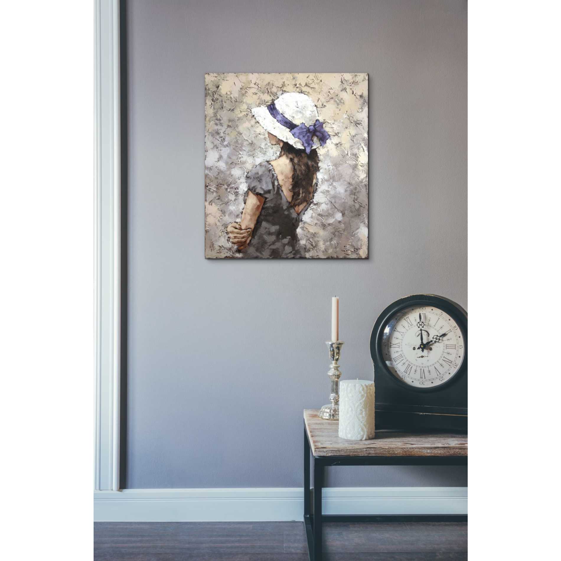 'Sun Hat' by Alexander Gunin, Canvas Wall Art,16 x 18