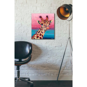 'Sky High Giraffe I' by Carolee Vitaletti Giclee Canvas Wall Art