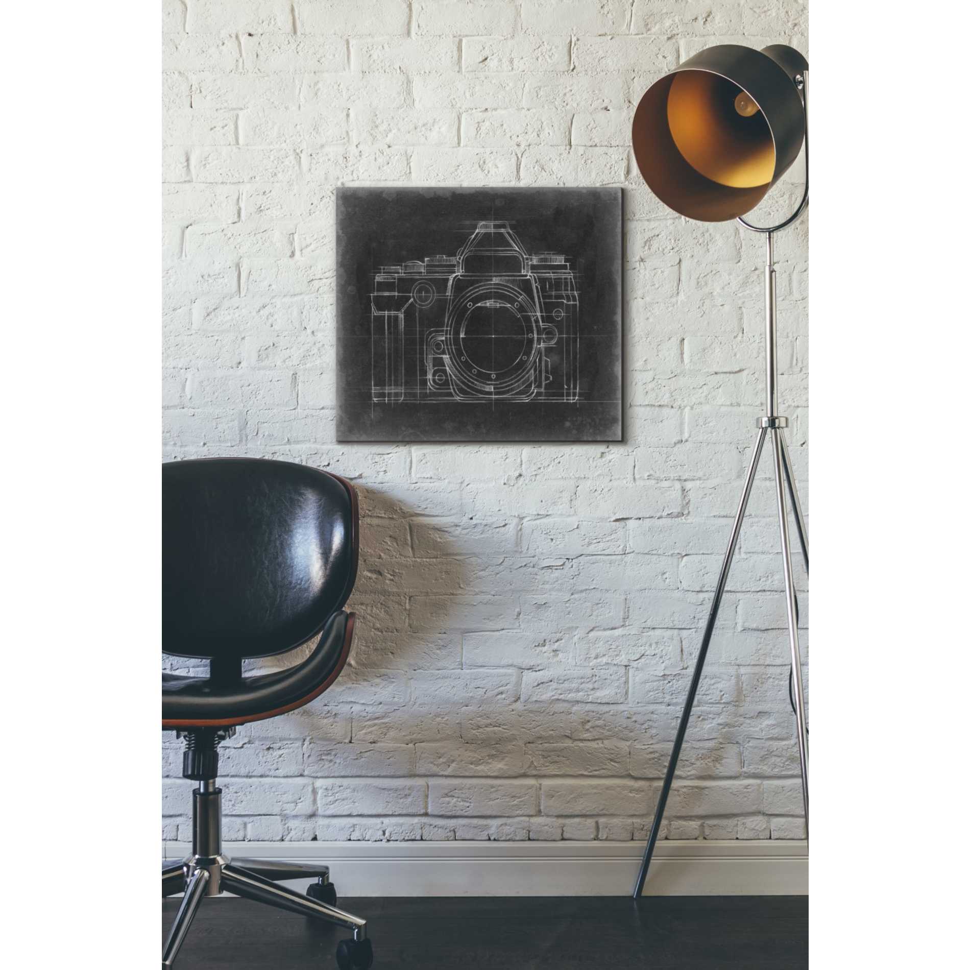 'Camera Blueprints IV' by Ethan Harper Canvas Wall Art,18 x 16