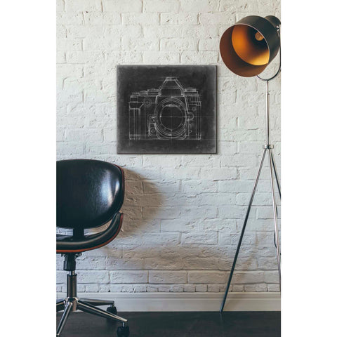 Image of 'Camera Blueprints IV' by Ethan Harper Canvas Wall Art,18 x 16