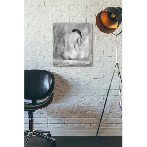 Image of 'Figure in Black & White II' by Ethan Harper Canvas Wall Art,16 x 18
