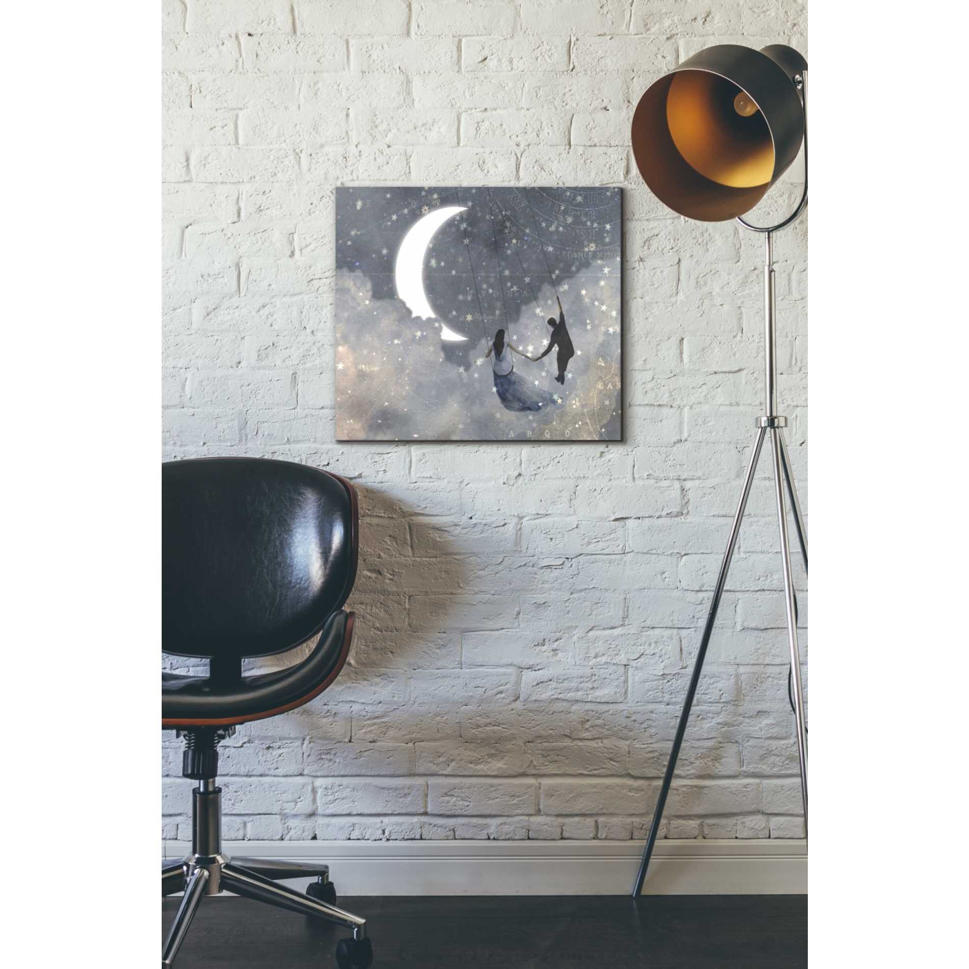 'Celestial Love I' by Victoria Borges Canvas Wall Art,18 x 16