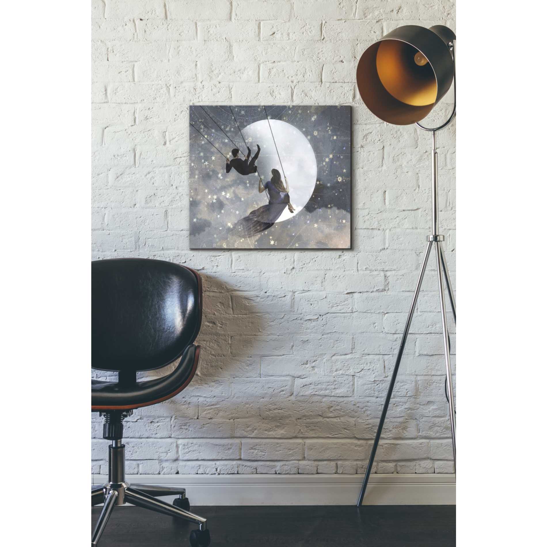 'Celestial Love II' by Victoria Borges Canvas Wall Art,18 x 16