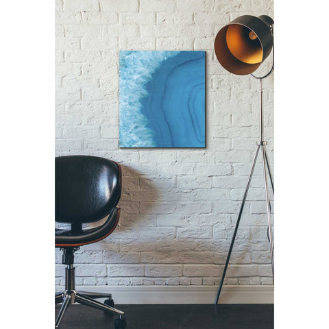 Image of 'Agate Geode' by Wild Apple Portfolio, Canvas Wall Art,16 x 18