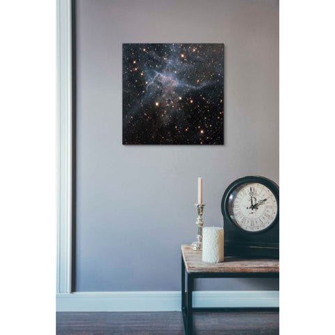 Image of 'Mystic Mountain Infrared' Hubble Space Telescope Canvas Wall Art,18 x 18