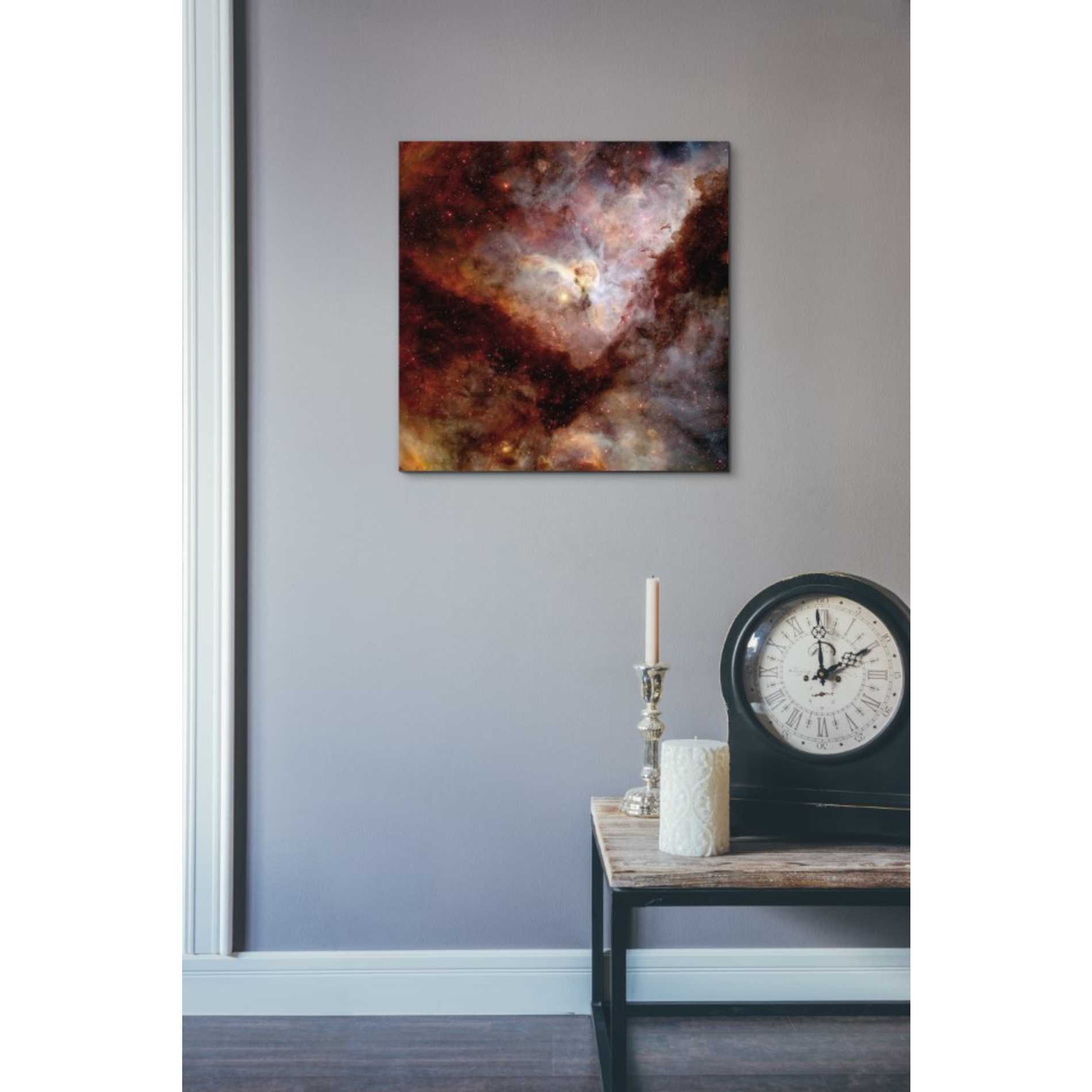 'Dark Nebulae' Hubble Space Telescope Canvas Wall Art,18 x 18