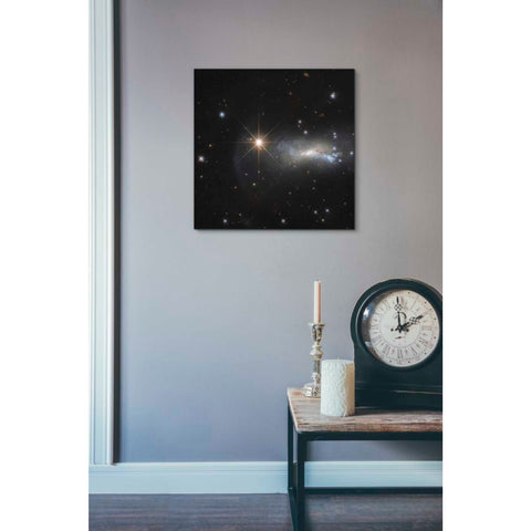 Image of 'Outshine' Hubble Space Telescope Canvas Wall Art,18 x 18