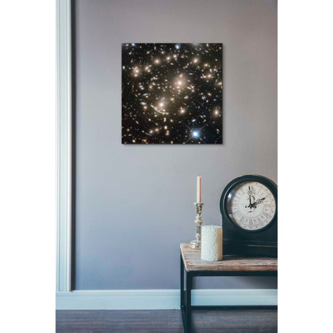 Image of 'Abell 370' Hubble Space Telescope Canvas Wall Art,18 x 18