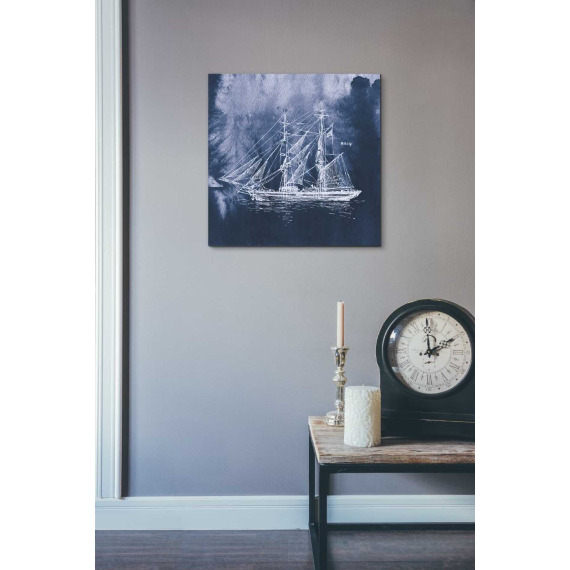 'Sailing Ships IV' by Wild Apple Portfolio, Canvas Wall Art,18 x 18