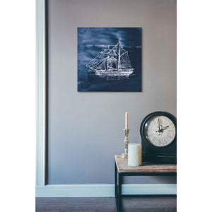'Sailing Ships V' by Wild Apple Portfolio, Canvas Wall Art,18 x 18
