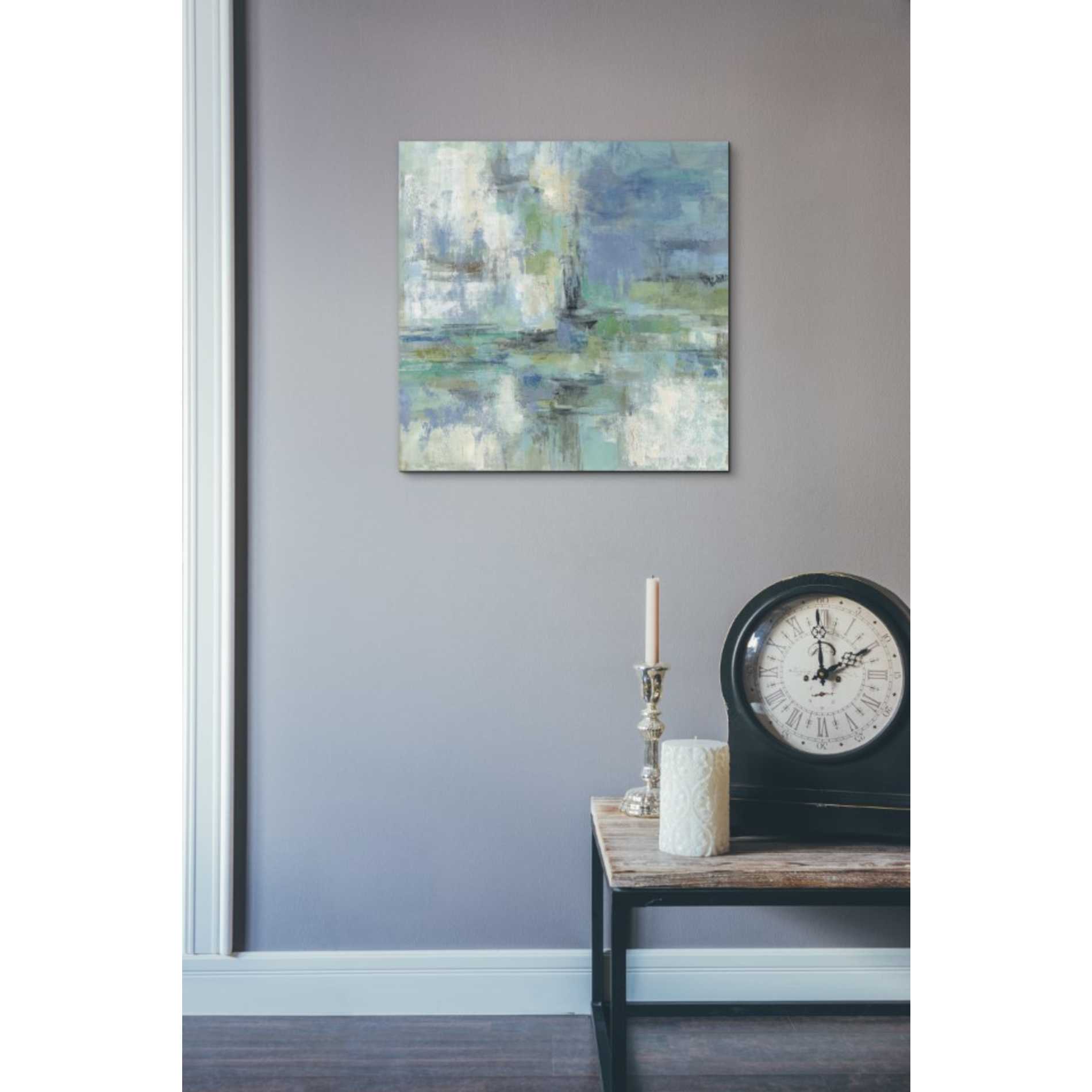 'Morning Port' by Silvia Vassileva, Canvas Wall Art,18 x 18