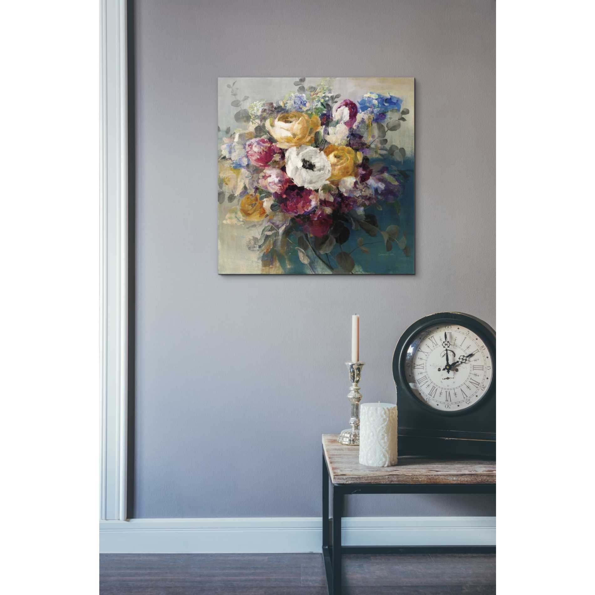 'Fall Bouquet' by Danhui Nai, Canvas Wall Art,18 x 18