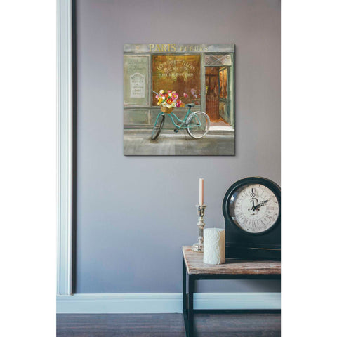 Image of 'French Flowershop v2' by Danhui Nai, Canvas Wall Art,18 x 18