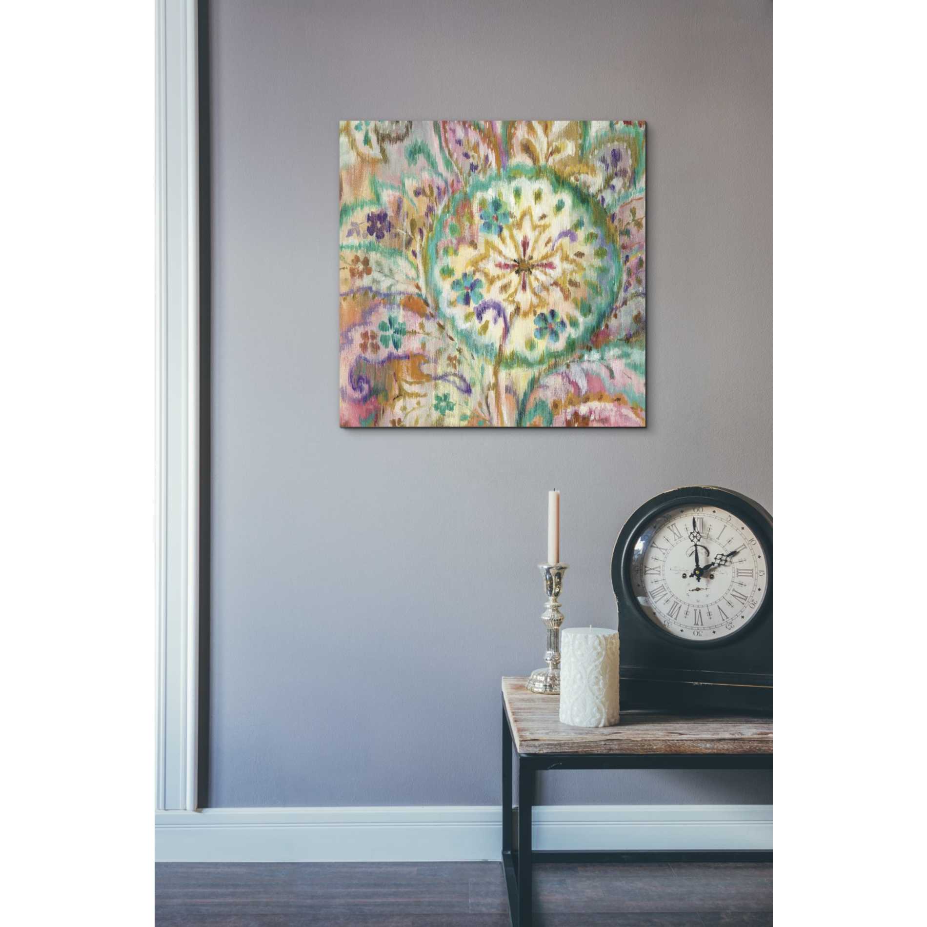 'Boho Paisley I Crop' by Danhui Nai, Canvas Wall Art,18 x 18