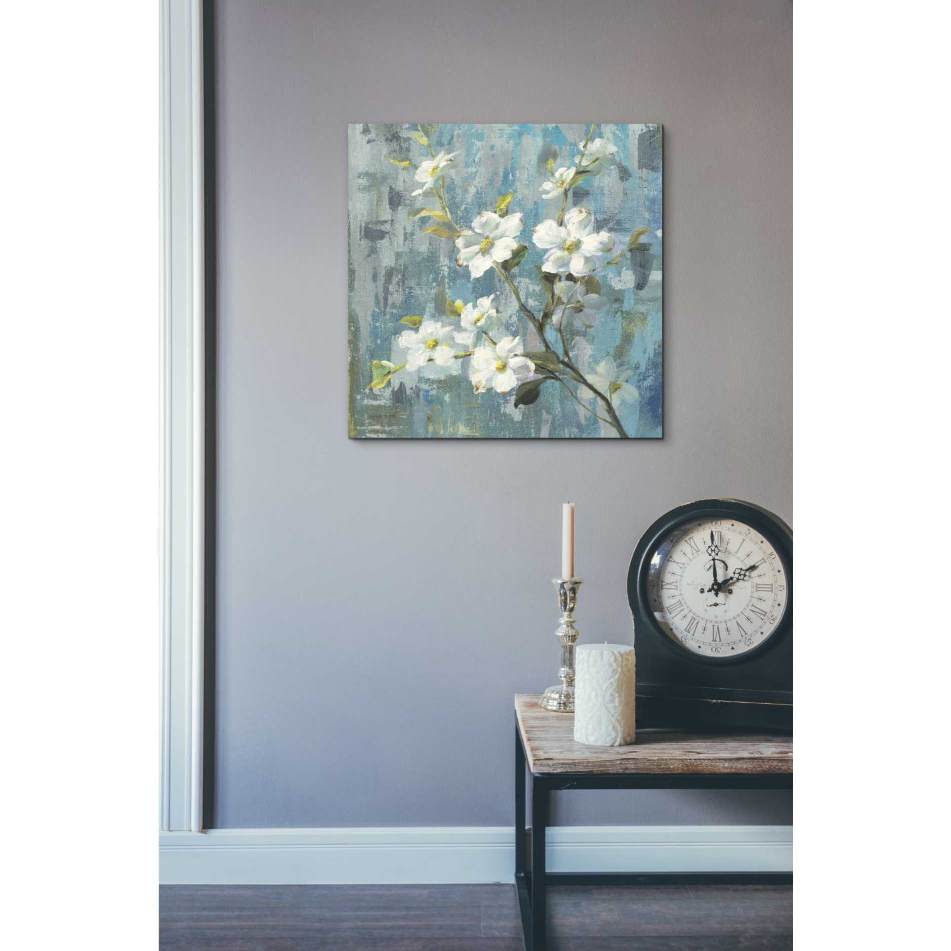 'Graceful Magnolia II' by Danhui Nai, Canvas Wall Art,18 x 18