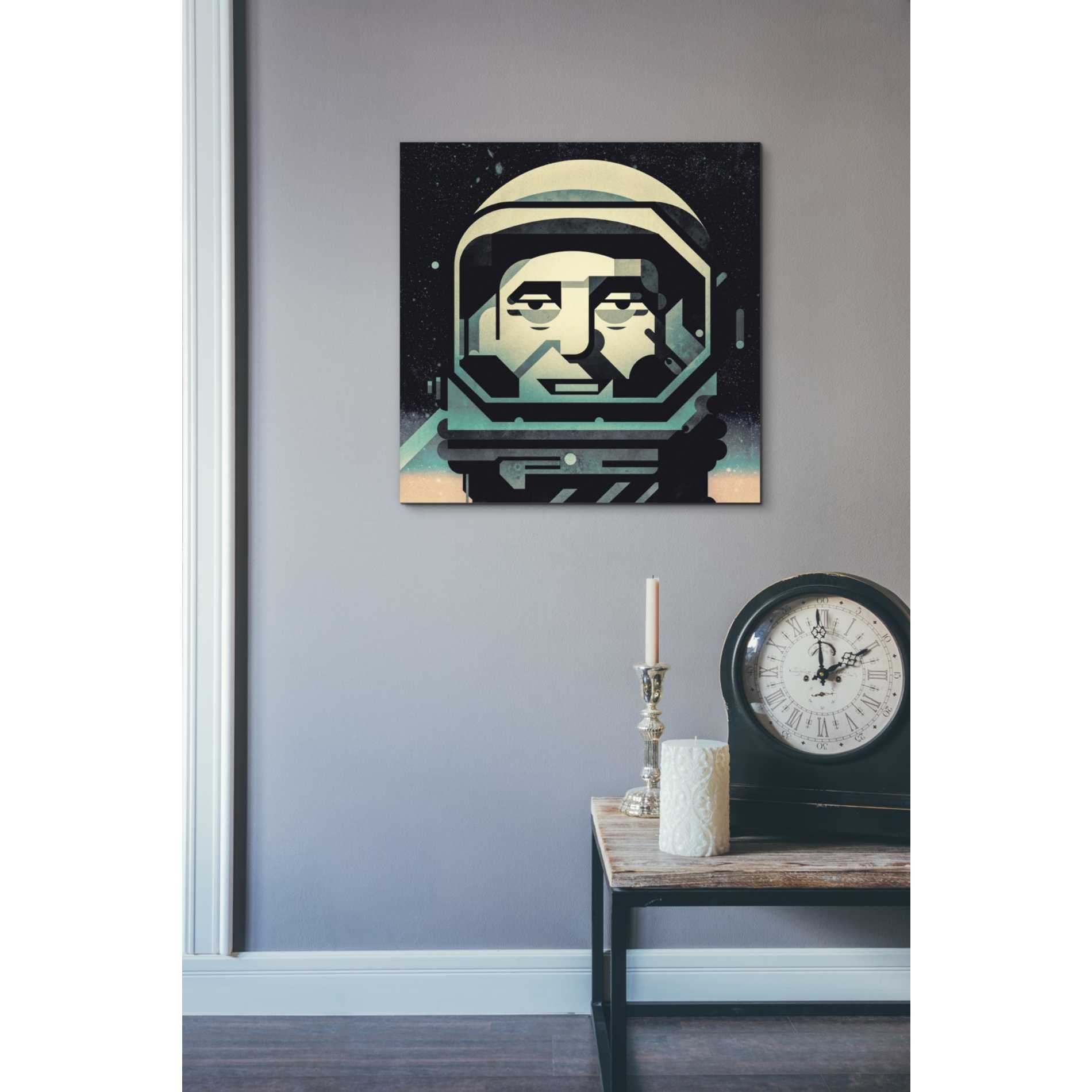 'Mercury' by Antony Squizzato, Canvas Wall Art,18 x 18